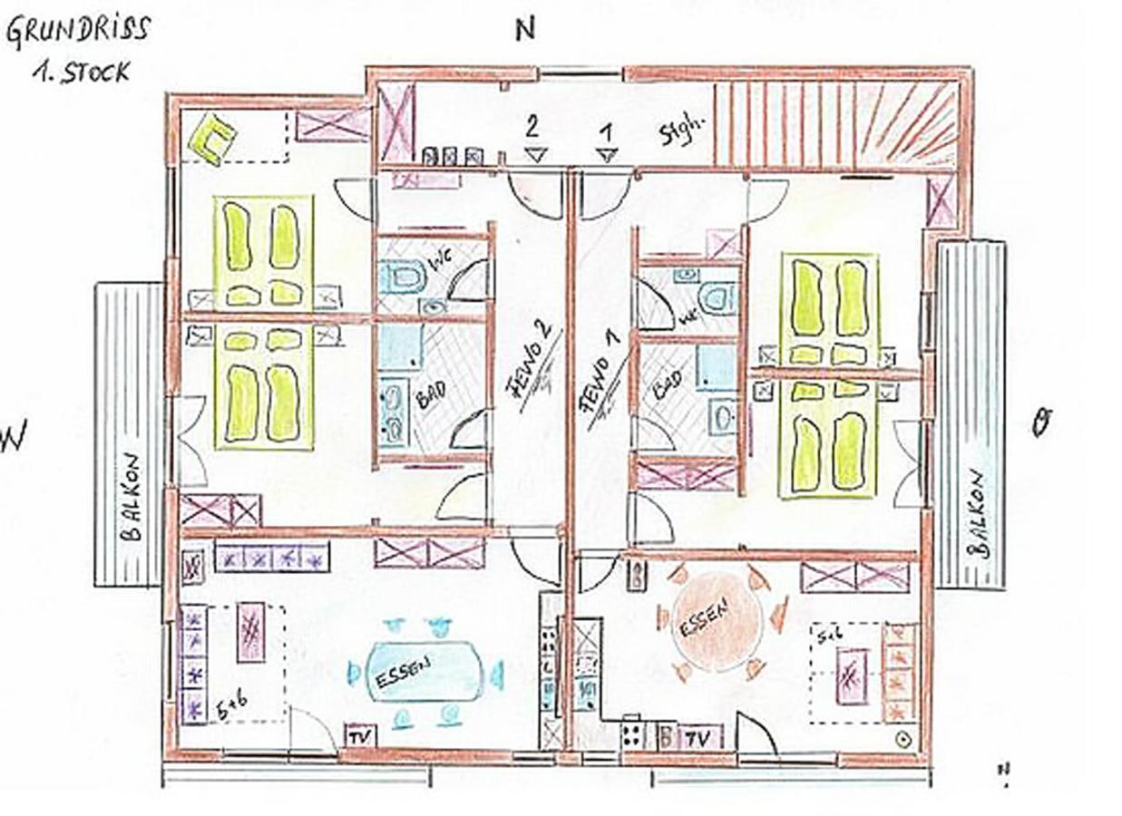 Appartement Kuen 齐勒河谷采尔 外观 照片